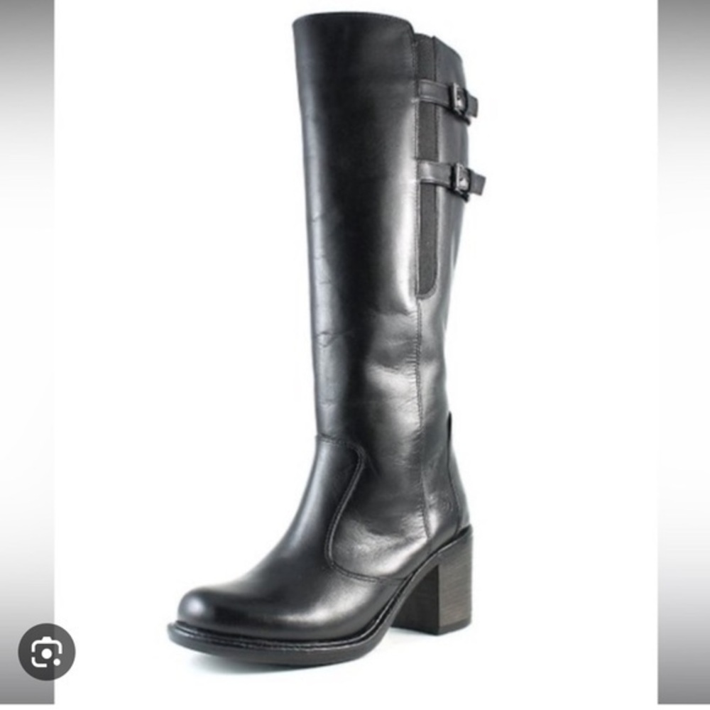 Santana Canada Sarita Women’s 8W Black Sheep Skin- Lined Riding Boots